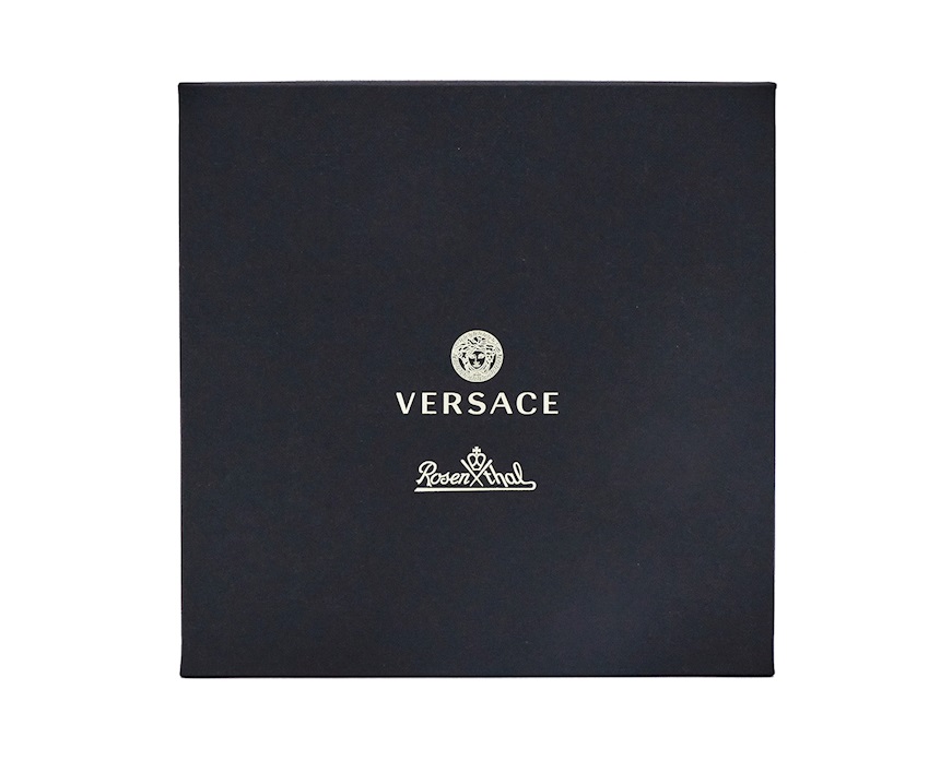 Piatto frutta Le Jardin porcellana Versace