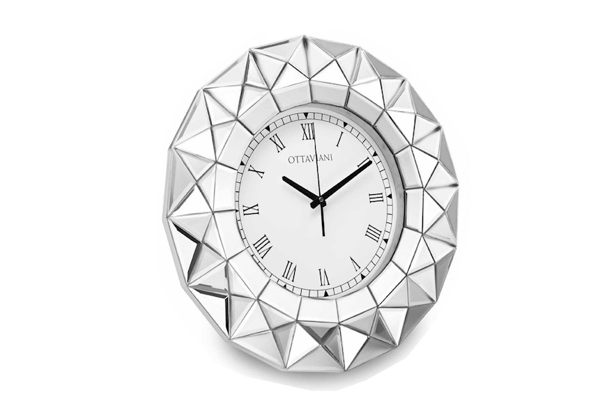 Wall Clock in metal Ottaviani