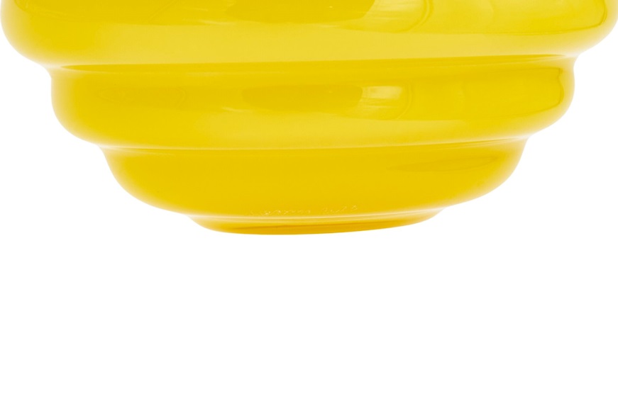 Vase Decò Murano glass ginkgo biloba Venini