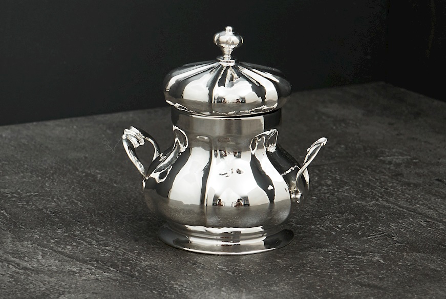 Sugar bowl silver in 700 style Selezione Zanolli