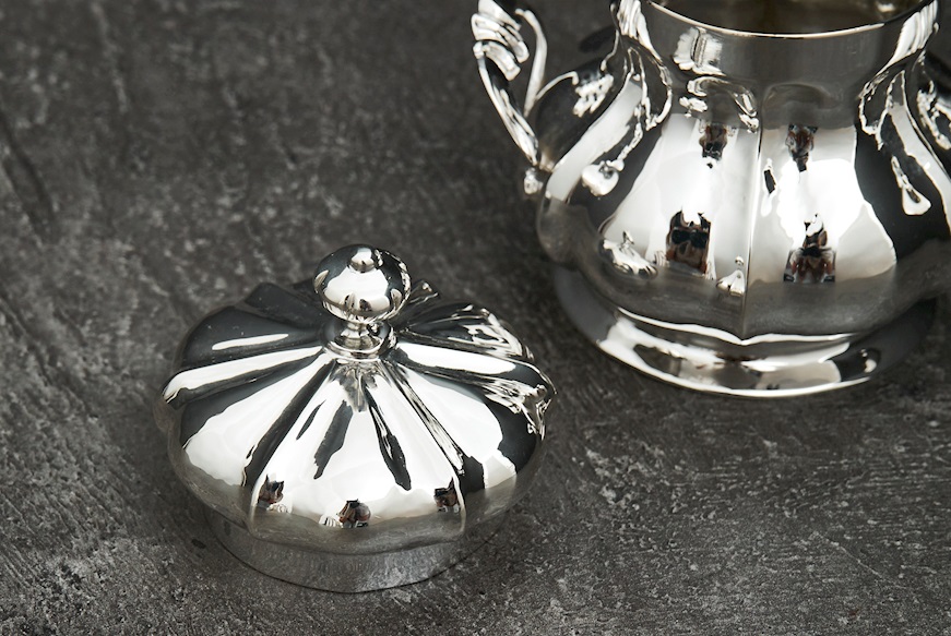 Sugar bowl silver in 700 style Selezione Zanolli