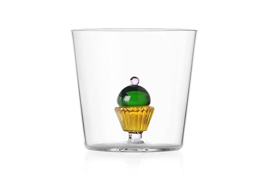 Idea regalo Natale Bicchiere tumbler Pasticcino Verde Sweet and Candy Ichendorf