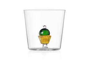 Idea regalo Natale Bicchiere tumbler Pasticcino Verde Sweet and Candy Ichendorf