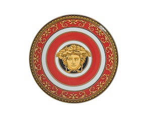 Piatto frutta Medusa porcellana Versace