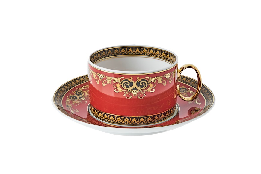 Tazza the Medusa porcellana con piattino Versace