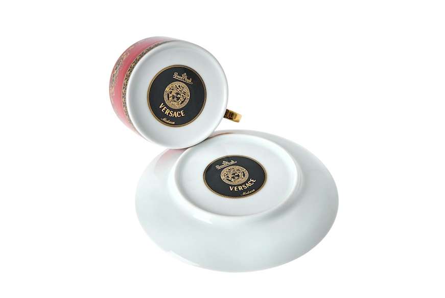 Tazza the Medusa porcellana con piattino Versace