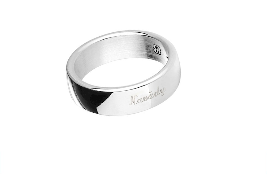 Wedding ring Mantovana silver Boccadamo