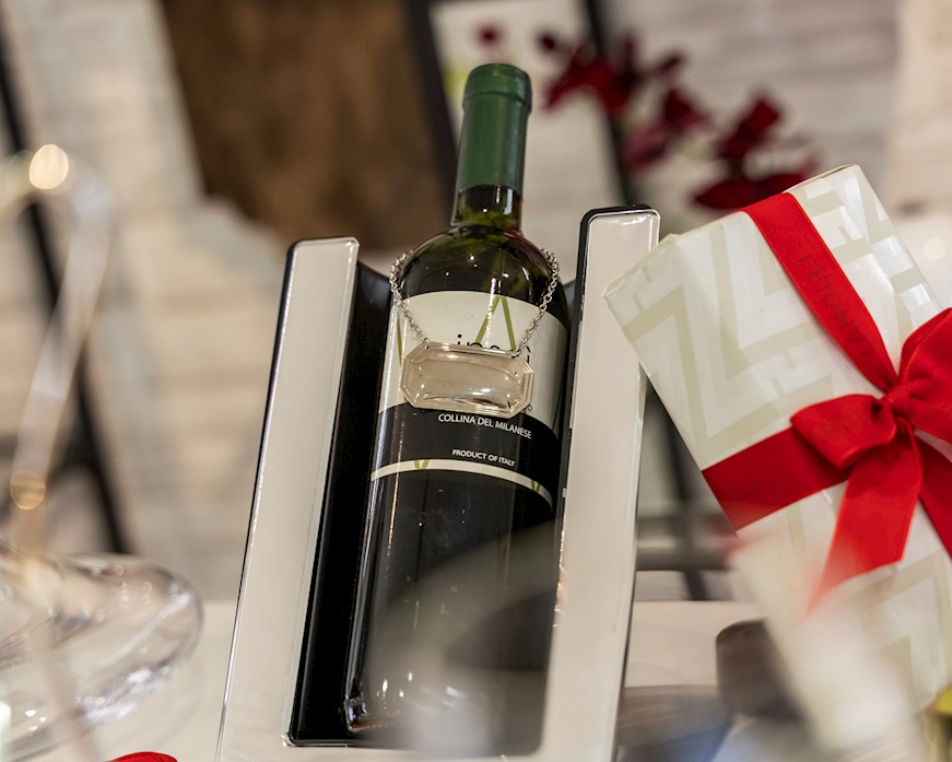 Tag decanter con catenella Selezione Zanolli