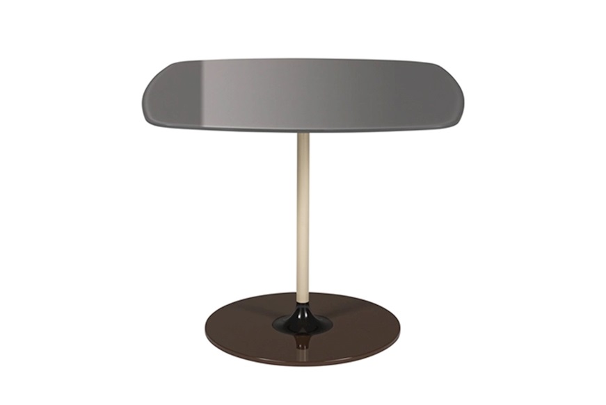 Tavolino Thierry acciaio grigio Kartell