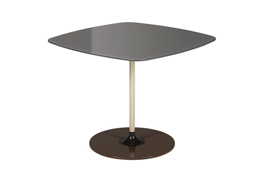 Tavolino Thierry acciaio grigio Kartell