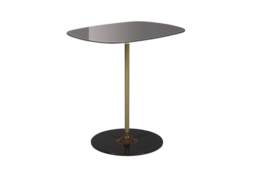 Tavolino Thierry acciaio grigio Kartell