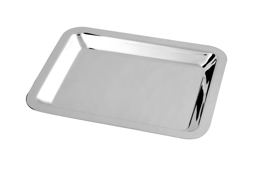 Tray silver plated rectangular Selezione Zanolli