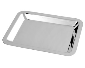 Tray silver plated rectangular Selezione Zanolli