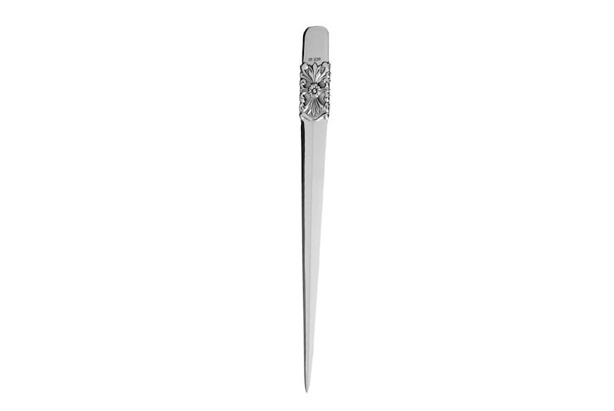 Paper knife silver with decoration Selezione Zanolli