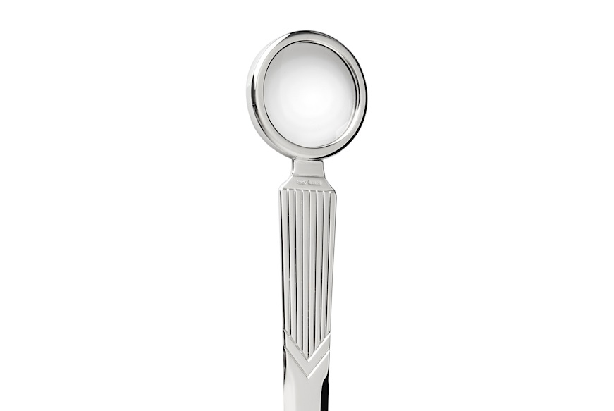 Paper knife silver with magnifying glass Selezione Zanolli