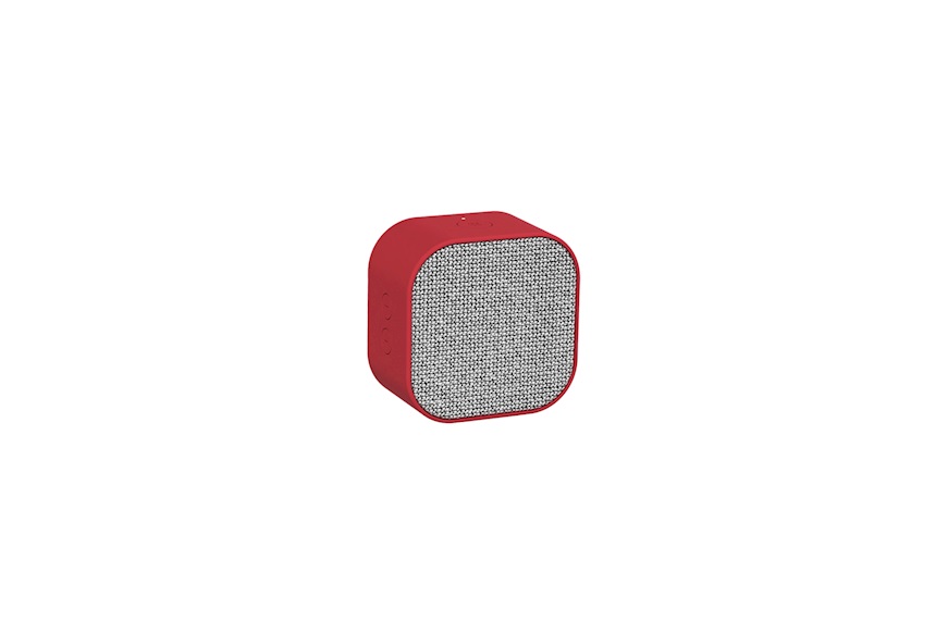 Diffusore musicale bluetooth aCUBE spicy red Kreafunk