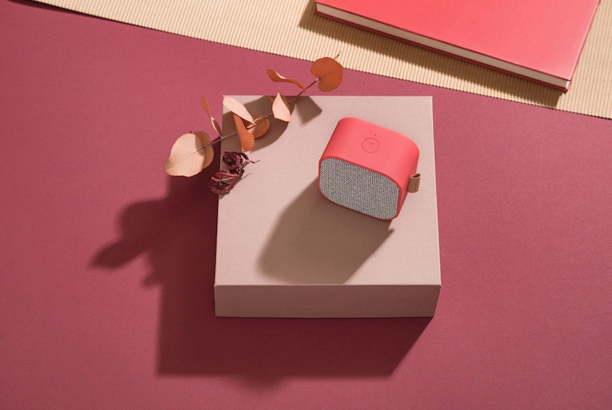 Bluetooth speaker aCUBE spicy red Kreafunk