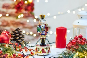 Idea regalo Natale Soldatino musicale rosso Selezione Zanolli