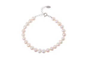 Bracciale argento e perle Selezione Zanolli