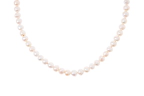 Collana Corta argento e perle Selezione Zanolli