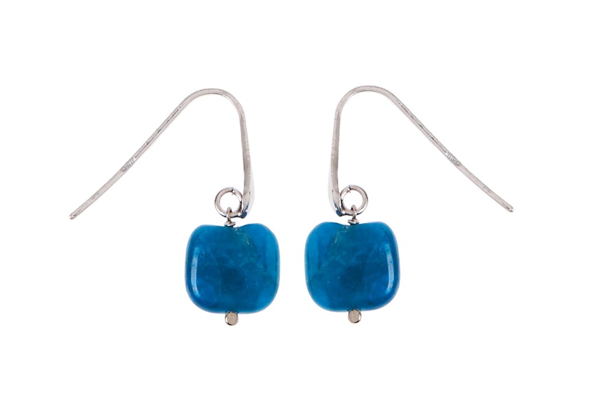 Earrings silver with blue stones Selezione Zanolli