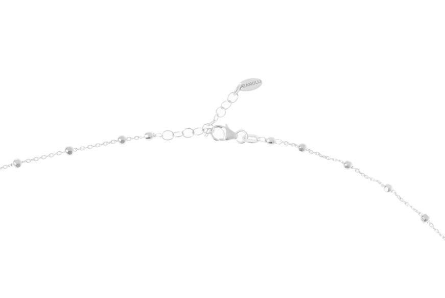 Necklace silver with round pendant Selezione Zanolli