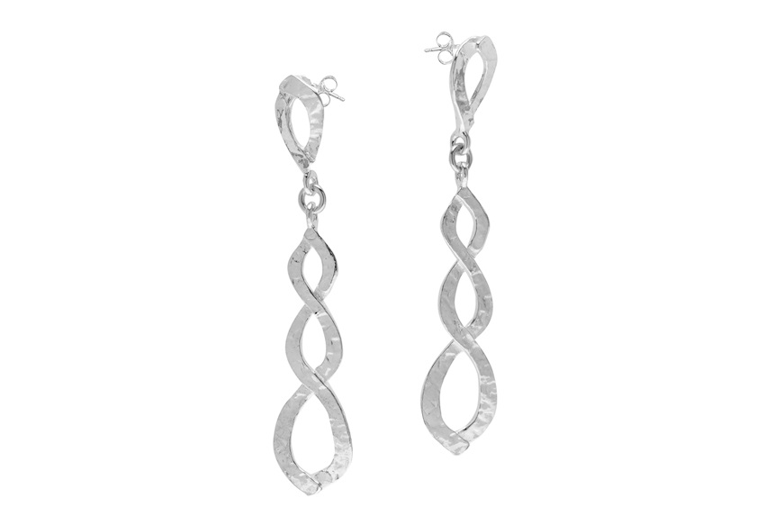 Pendant earrings Luce silver Selezione Zanolli