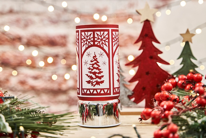 Christmas Light red with LED light Selezione Zanolli
