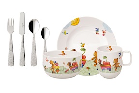 Set pappa Hungry as a Bear porcellana composto da 7 pezzi Villeroy & Boch