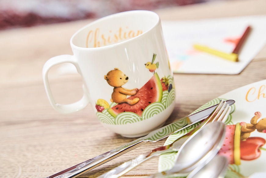 Set pappa Hungry as a Bear porcellana composto da 7 pezzi Villeroy & Boch