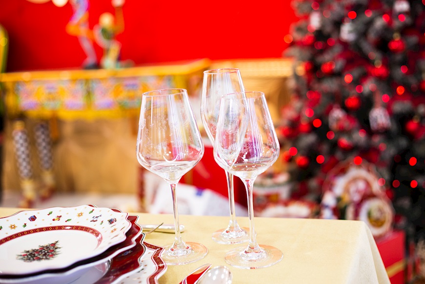Idea regalo Natale Calice vino rosso Toy's Delight cristallo 2 pezzi Villeroy & Boch
