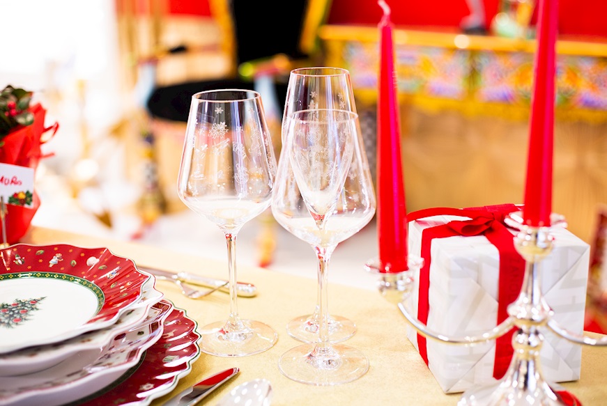 Idea regalo Natale Calice vino rosso Toy's Delight cristallo 2 pezzi Villeroy & Boch