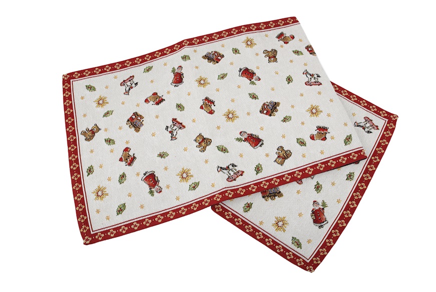 Idea regalo Natale Runner gobelin L Toy's Delight Villeroy & Boch