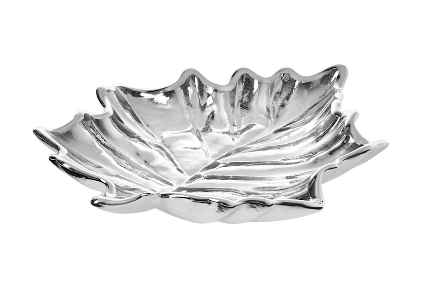 Leaf Saucer silver Selezione Zanolli