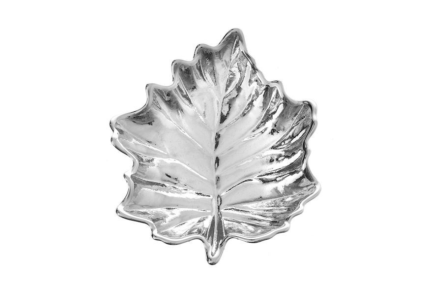 Leaf Saucer silver Selezione Zanolli