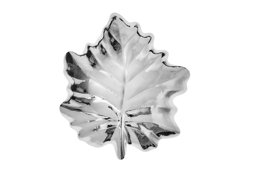 Leaf Saucer silver Selezione Zanolli