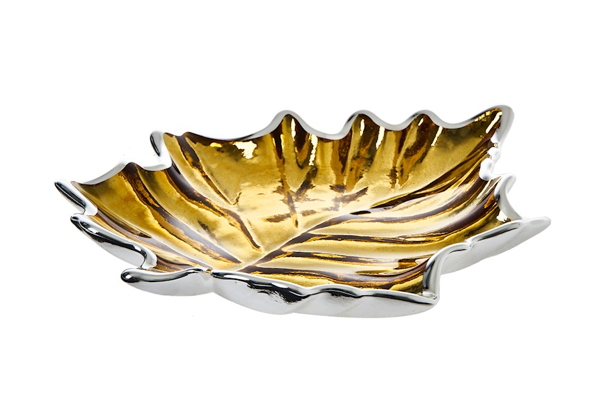 Leaf Saucer gold Selezione Zanolli