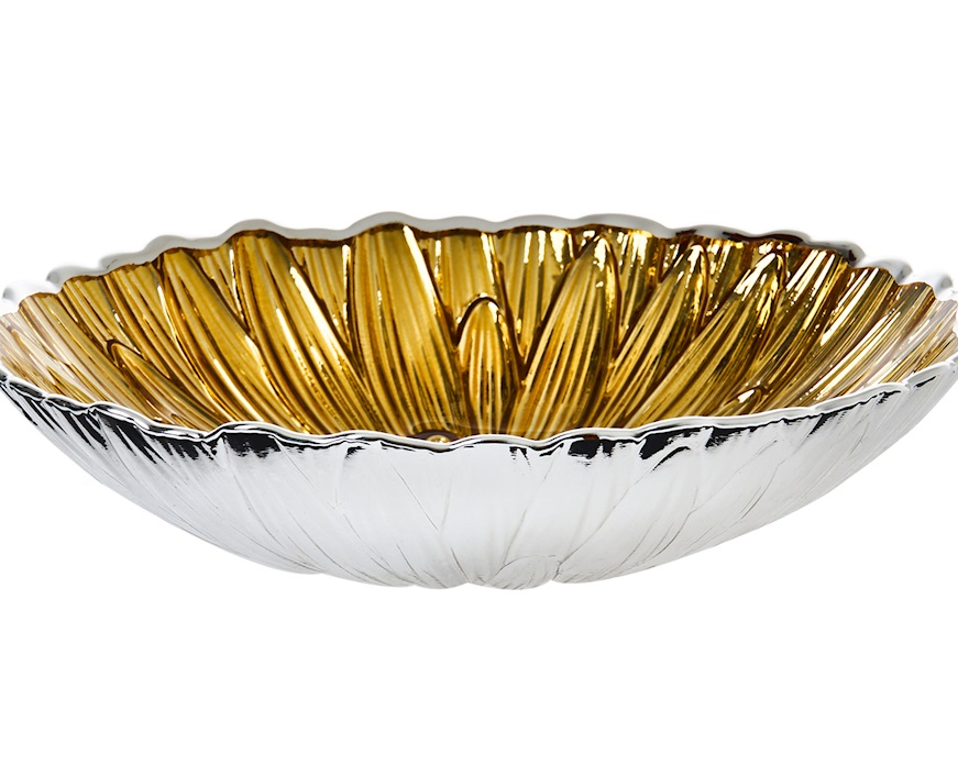 Ciotola girasole oro Selezione Zanolli