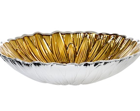 Ciotola girasole oro Selezione Zanolli
