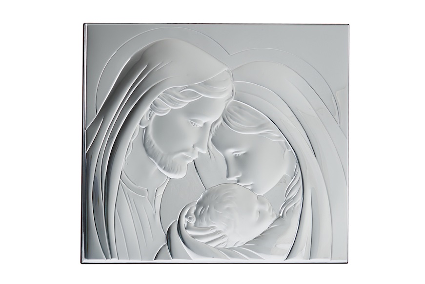 Holy Family pvd Silver Selezione Zanolli