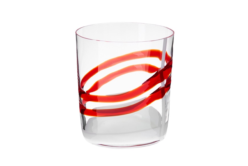 Bicchiere acqua Bora vetro di Murano Collezione 2023 Carlo Moretti