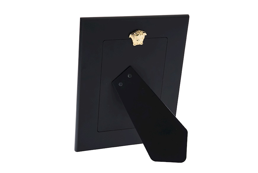 Picture frame Frames bilaminated Silver black Versace