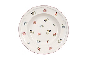 Soup plate Petite Fleur porcelain Villeroy & Boch