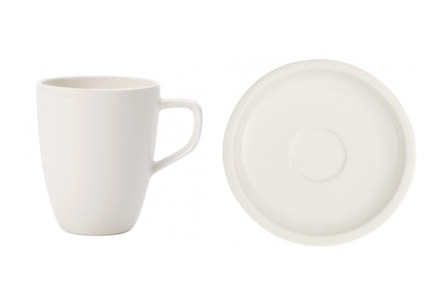 Espresso cup Artesano Original porcelain with saucer Villeroy & Boch