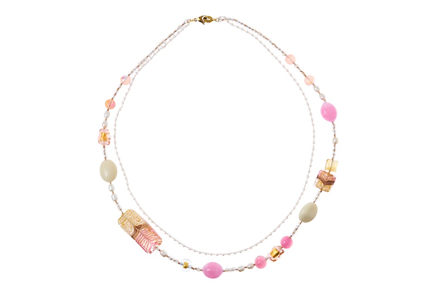 Necklace Hope pink Antica Murrina