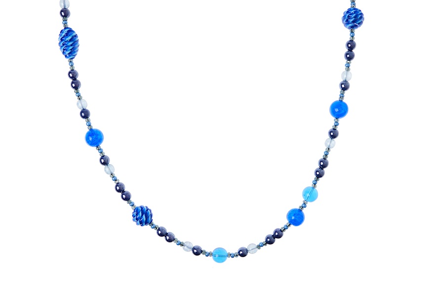 Necklace Freedom electric blue Antica Murrina