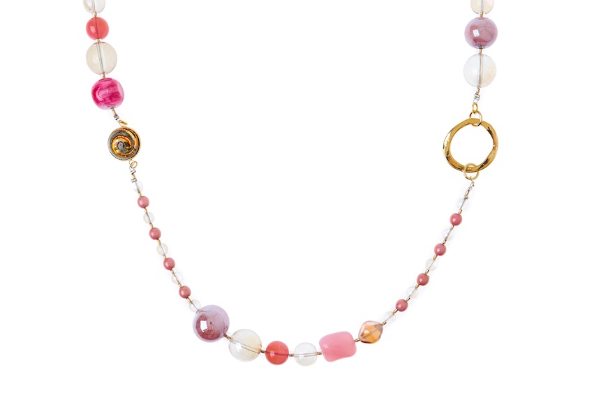 Collana Fun rosa Antica Murrina