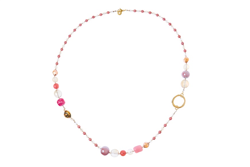 Collana Fun rosa Antica Murrina