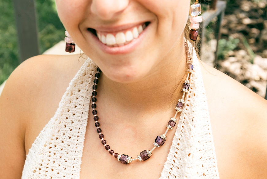 Collana Beauty ametista Antica Murrina