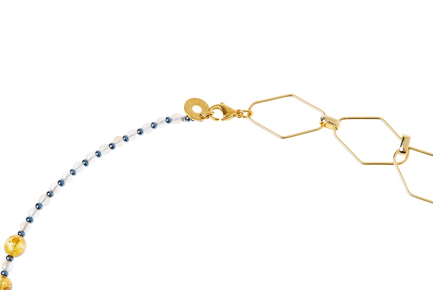 Collana Hope oro e nero Antica Murrina